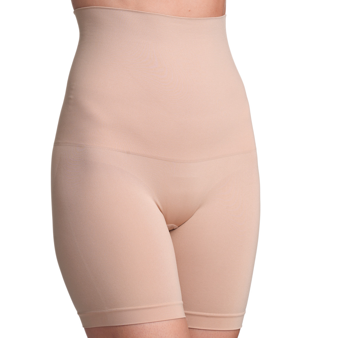 Gina Benotti Damen Shapewear-Radler mit hoher Taille beige