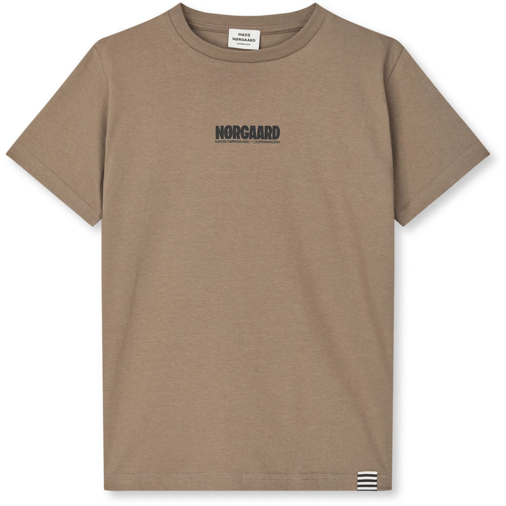Køb Mads Nørgaard Walnut Printed Logo Thorlino Tee