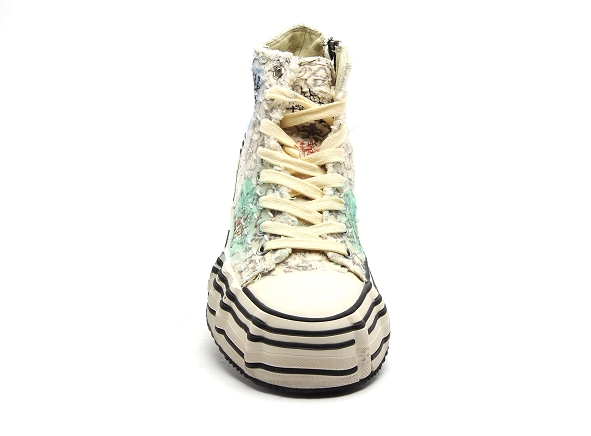 Rebecca white boots bottine plates femme x5912 jaune