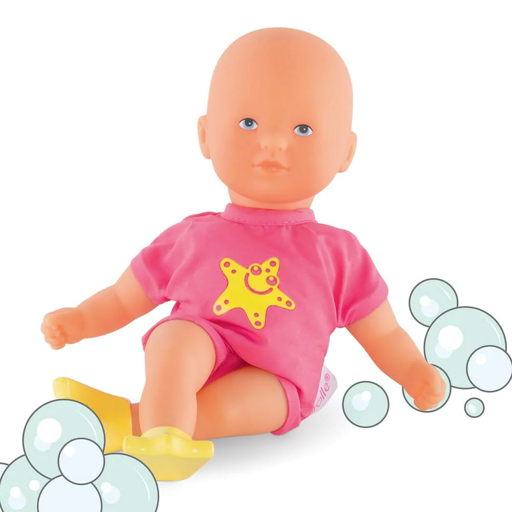 POUPON MINI BAIN ROSE 20 CM - COROLLE MON PREMIER POUPON