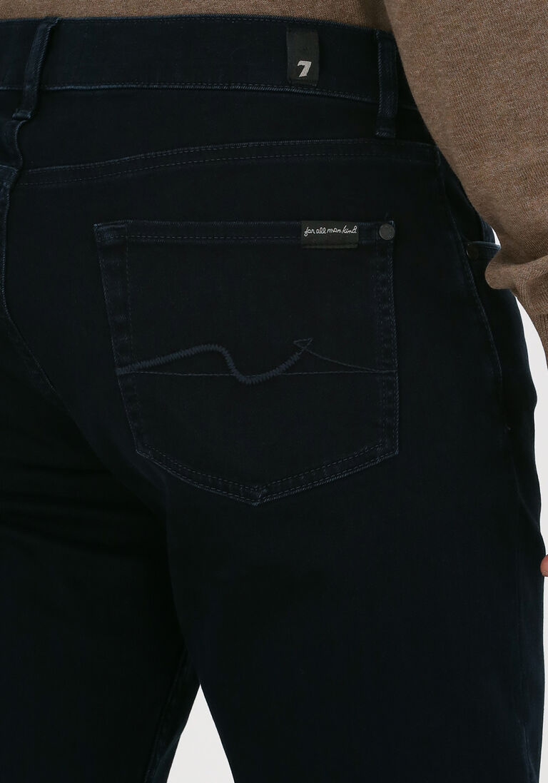 7 FOR ALL MANKIND blauwe 7 for all mankind slim fit jeans slimmy tapered luxe performanc