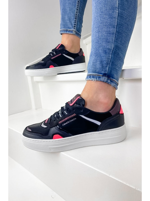 Sneakers Low Top Off Court Black - Crime London