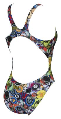 Maillot de bain Femme Arena Swim Tech High Phantasy Prints Moto Patches