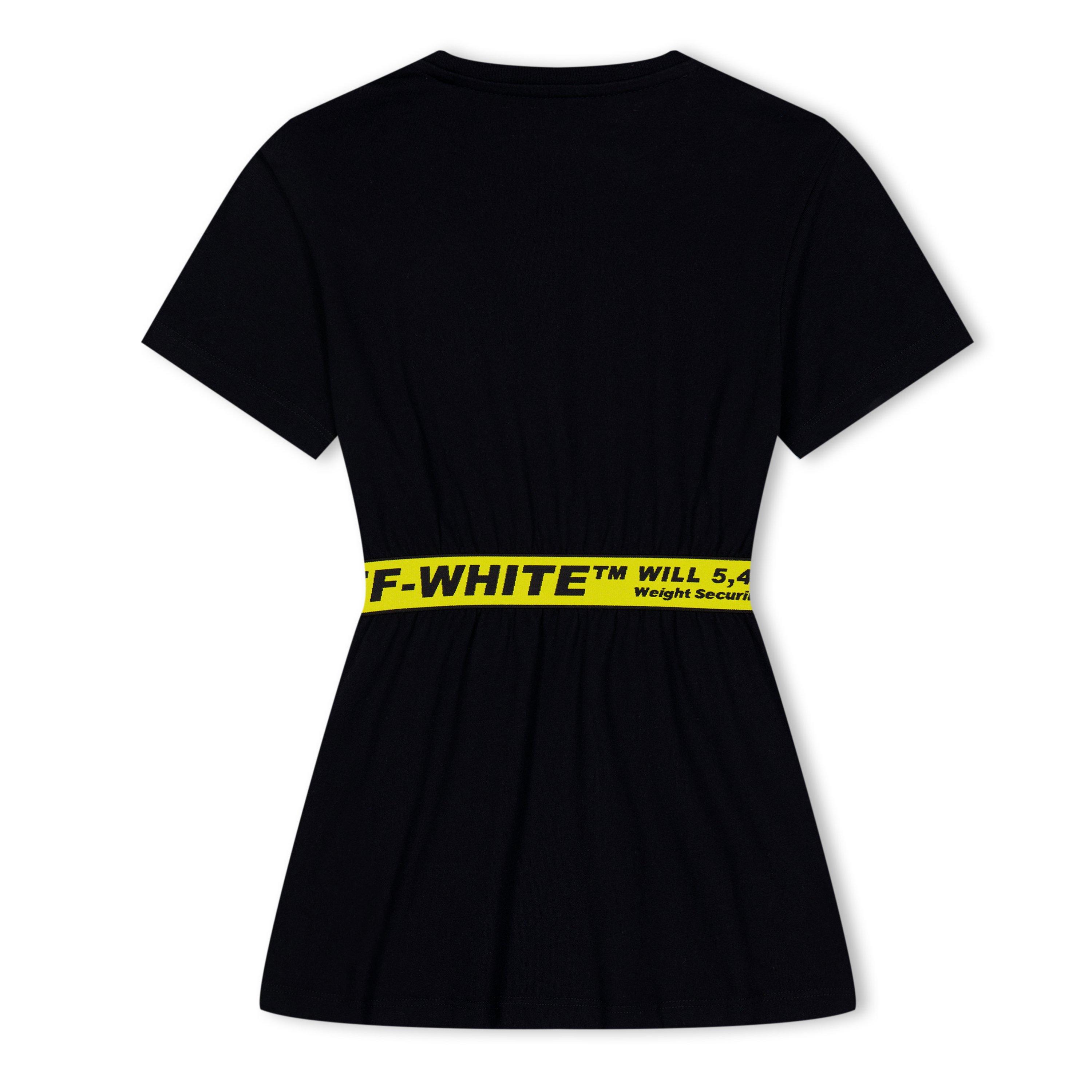 Off White Industrial T-Shirt Dress