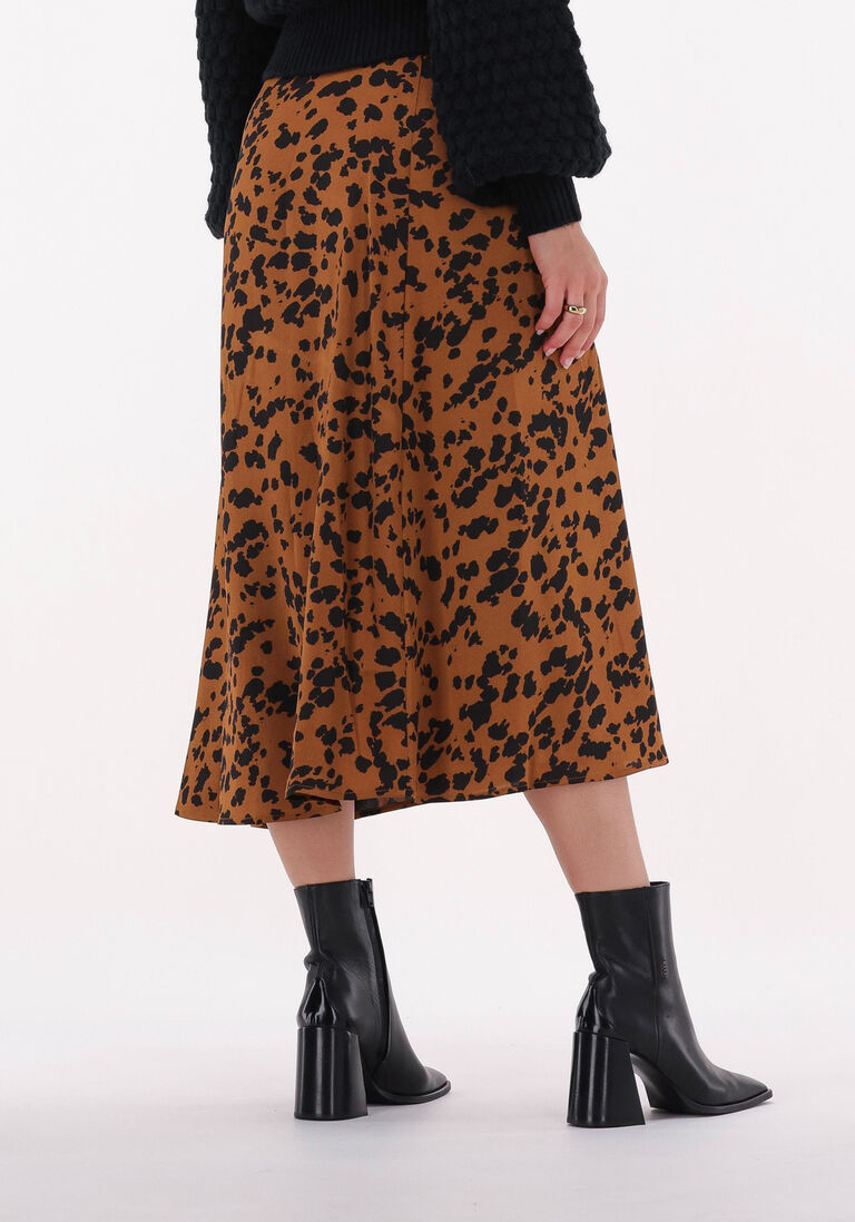 FREEBIRD bruine freebird maxirok brooke skirt
