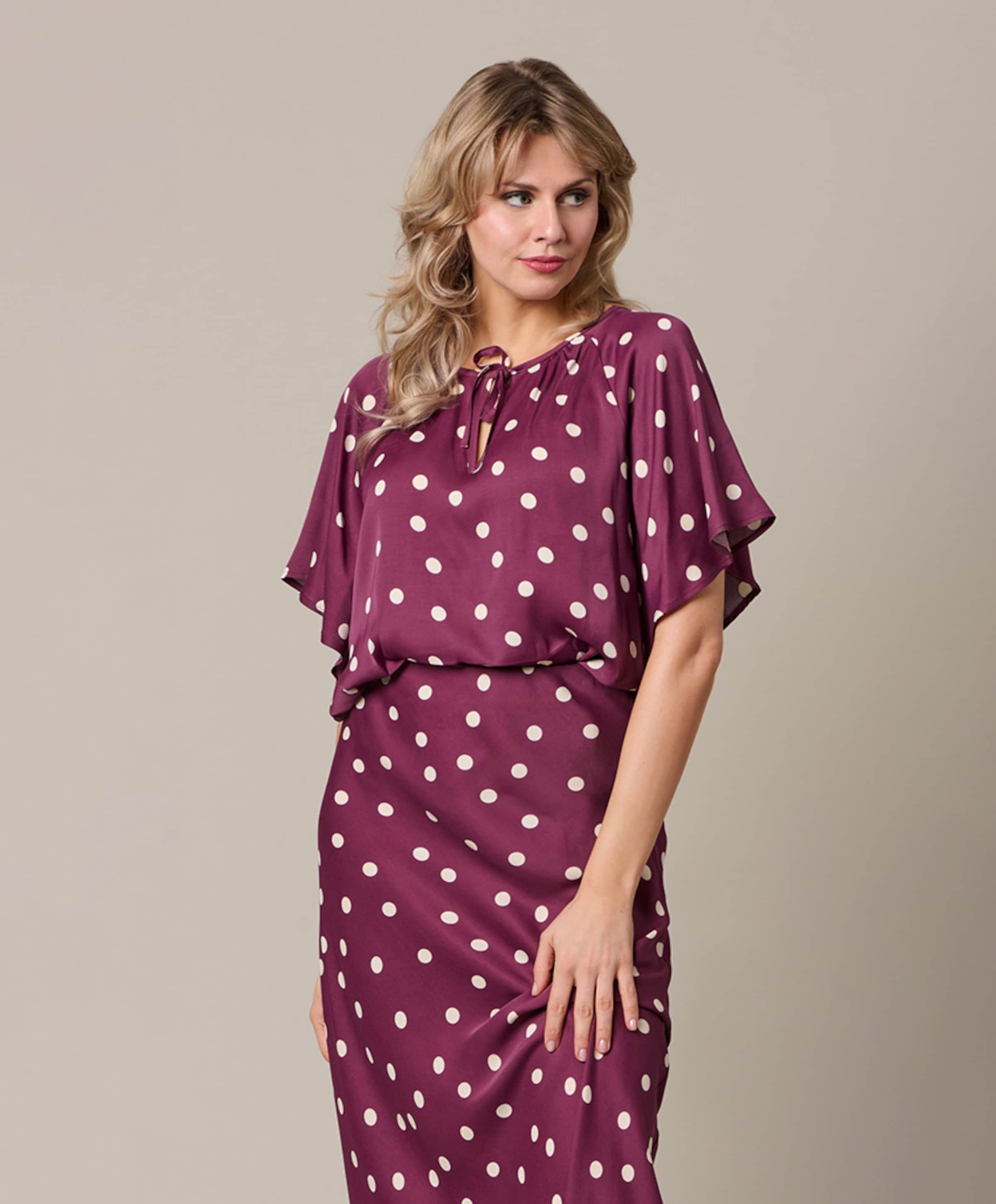 &Co Woman Dames blouse paars