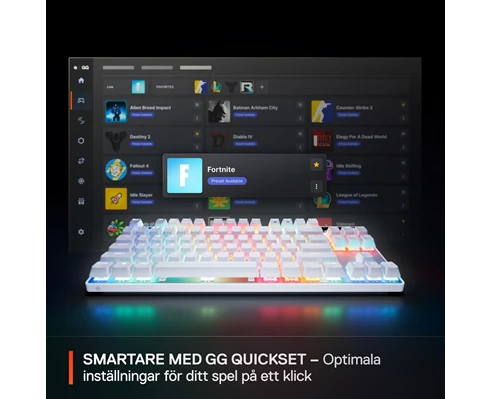 SteelSeries Apex Pro TKL Gen 3 White ND