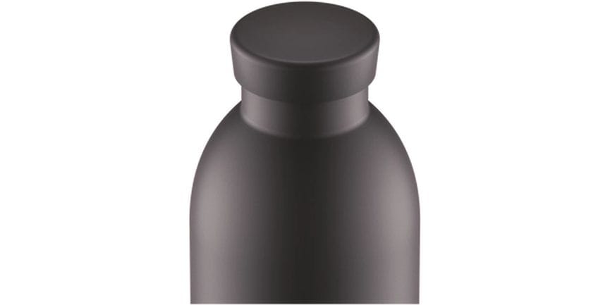 24Bottles Thermosflasche Clima Titanium 500 ml, Abyss Trinkflasche aus rostfreiem Edelstahl für tägliche Nutzung