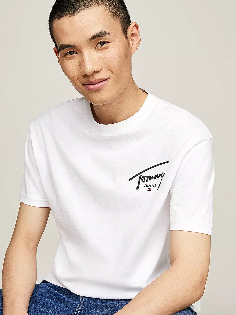 TOMMY JEANS T-Shirt  weiss