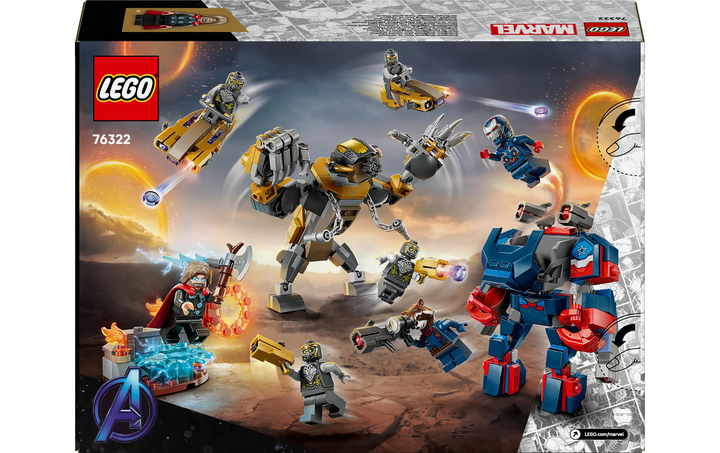 Marvel Avengers: Endgame Thor vs. Chitauri 76322Superhelden-Bauset