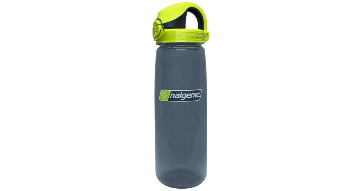 NalgeneOn-The-Fly Lock-Top Sustain Bottle, 700 ml drinkfles  (Zwart/limoen)