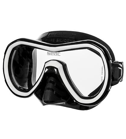 Seac Tauchmaske - Giglio MD - Schwarz/Weiß