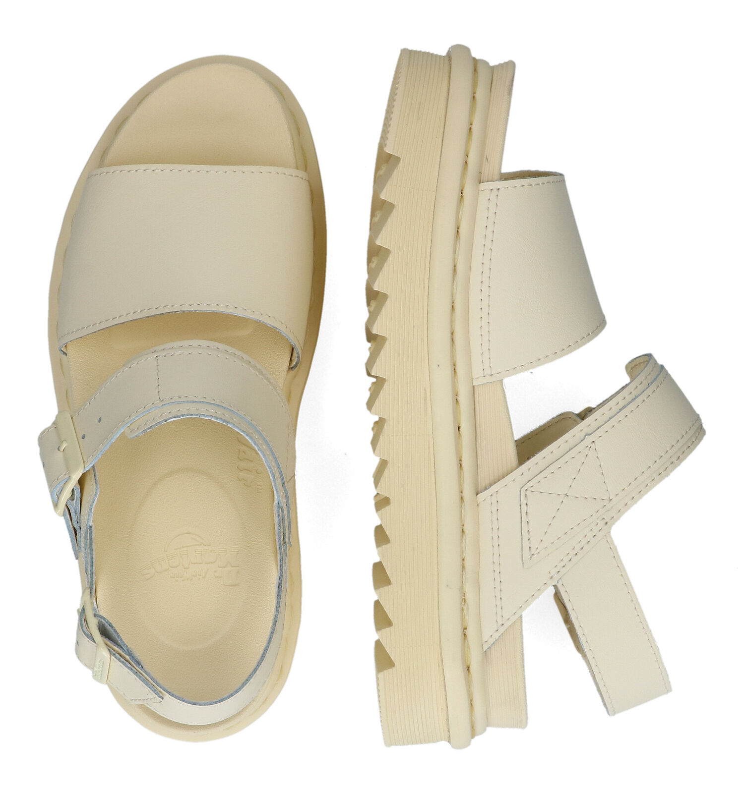 Sandalen geel