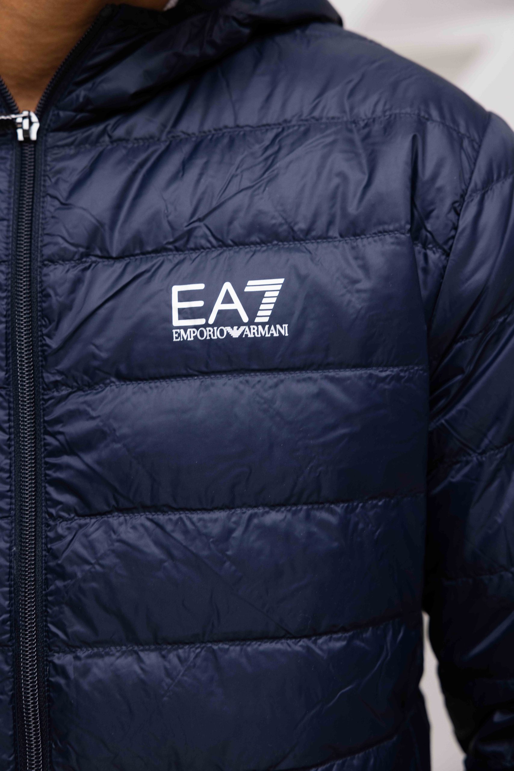 EA7 Emporio Armani 8NPB24 PNGPZ Tussenjas Heren Donkerblauw