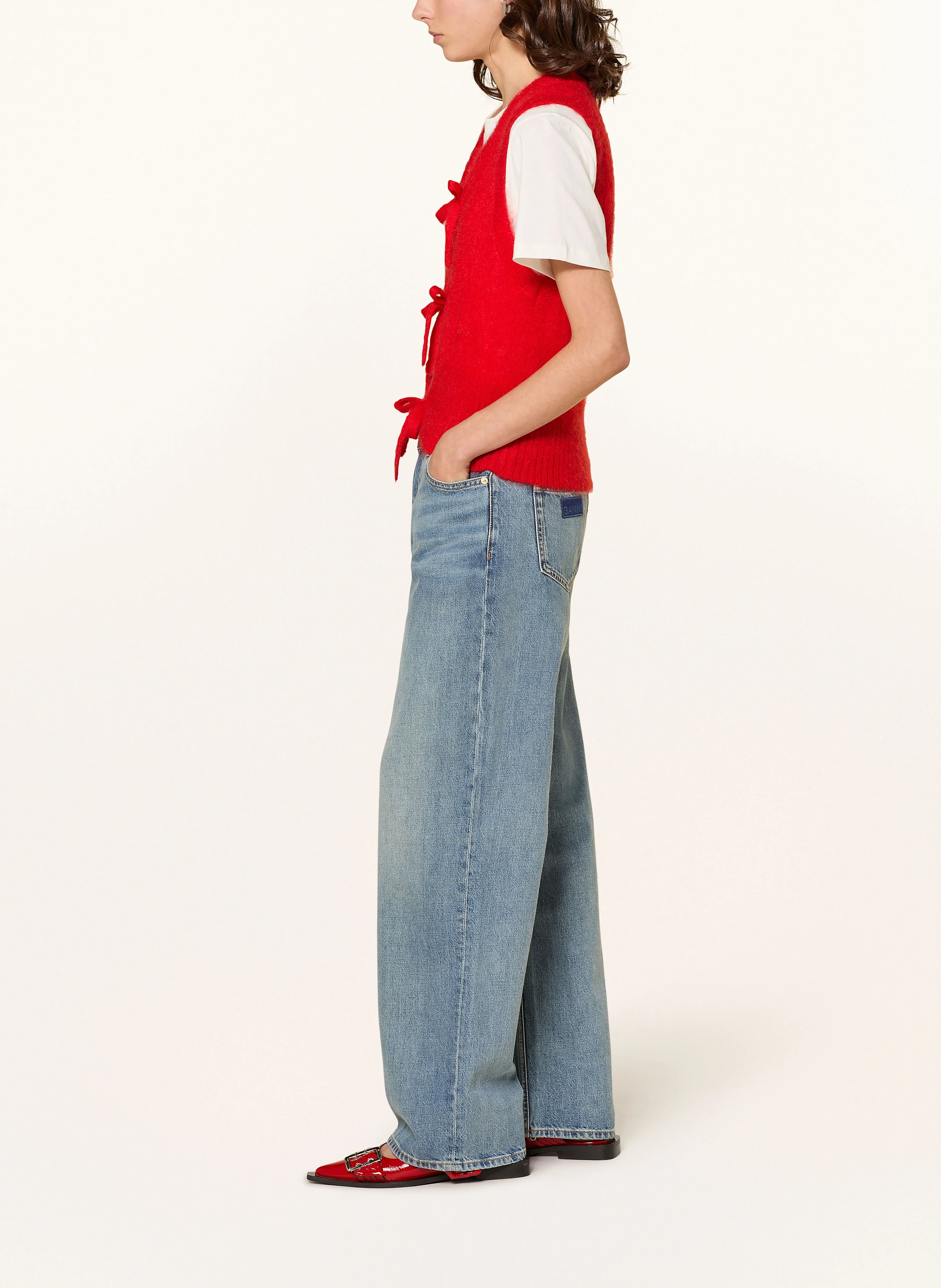 GANNI Straight Jeans IZEY