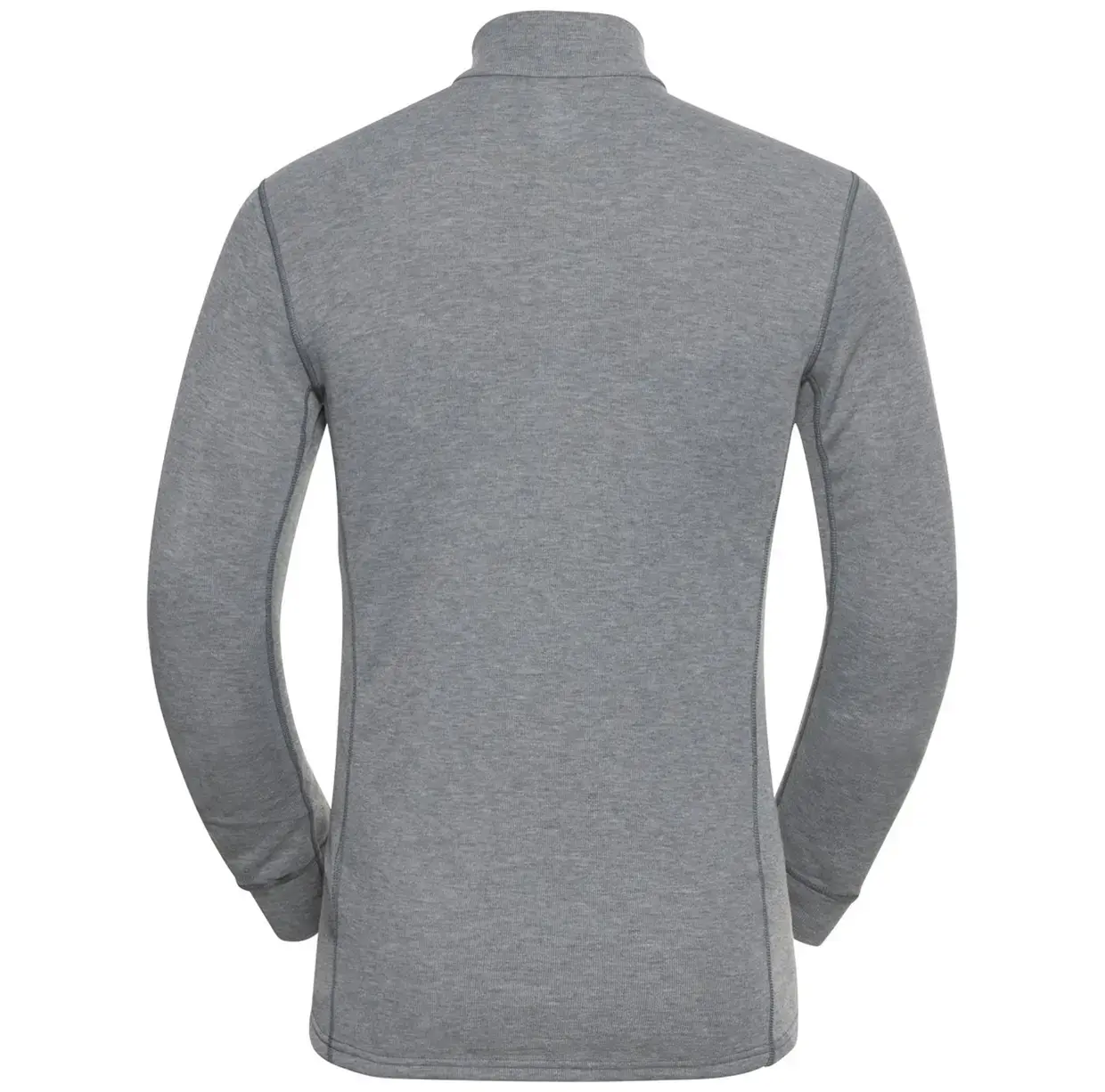 Odlo Active Warm Eco BL Turtle Neck Thermoshirt Lange Mouwen Grijs Heren