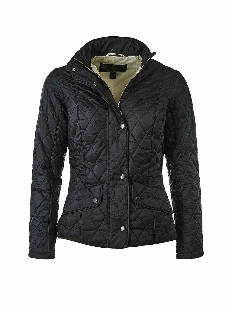 BARBOUR Steppjacke FLYWEIGHT CAVALRY schwarz