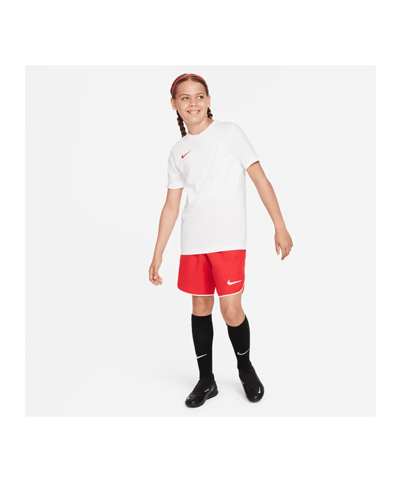 Nike Park VII Trikot Kids Weiss Rot F103