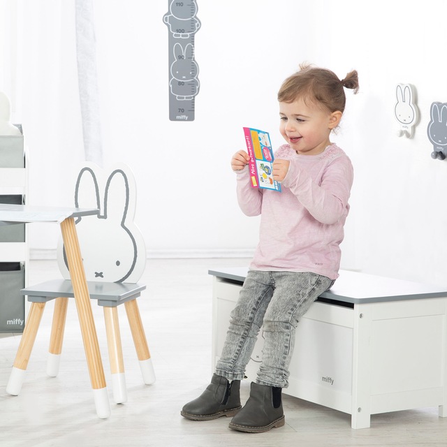 roba® Truhe »miffy®, weiss« mit Deckelbremse; fürs Kinderzimmer