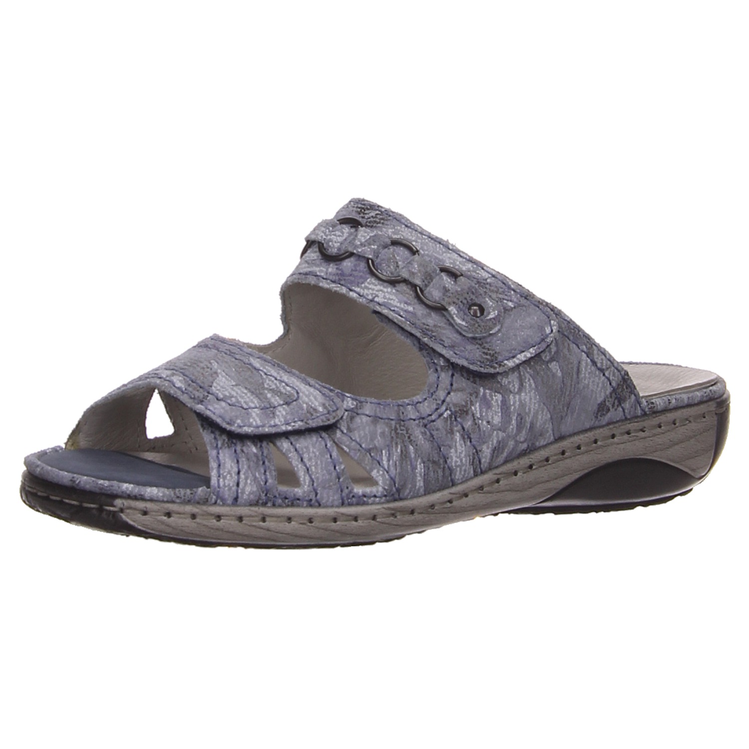 Waldläufer Pantoletten jeans blau