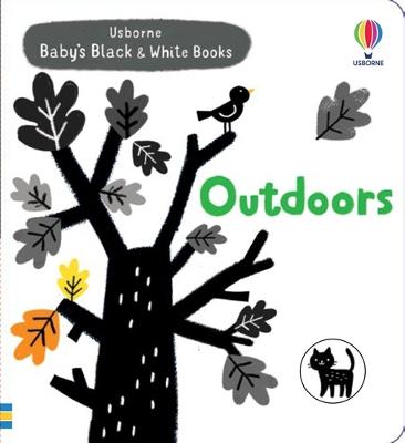 Outdoors - Baby's Black and White Books (Board book)