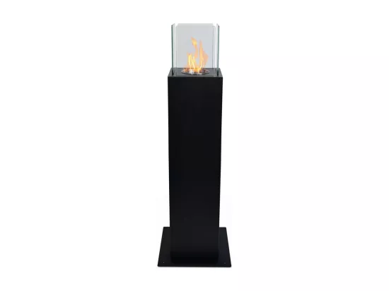 Cheminée à bioéthanol de jardin Biocamino pour extérieur Capri 110 noir