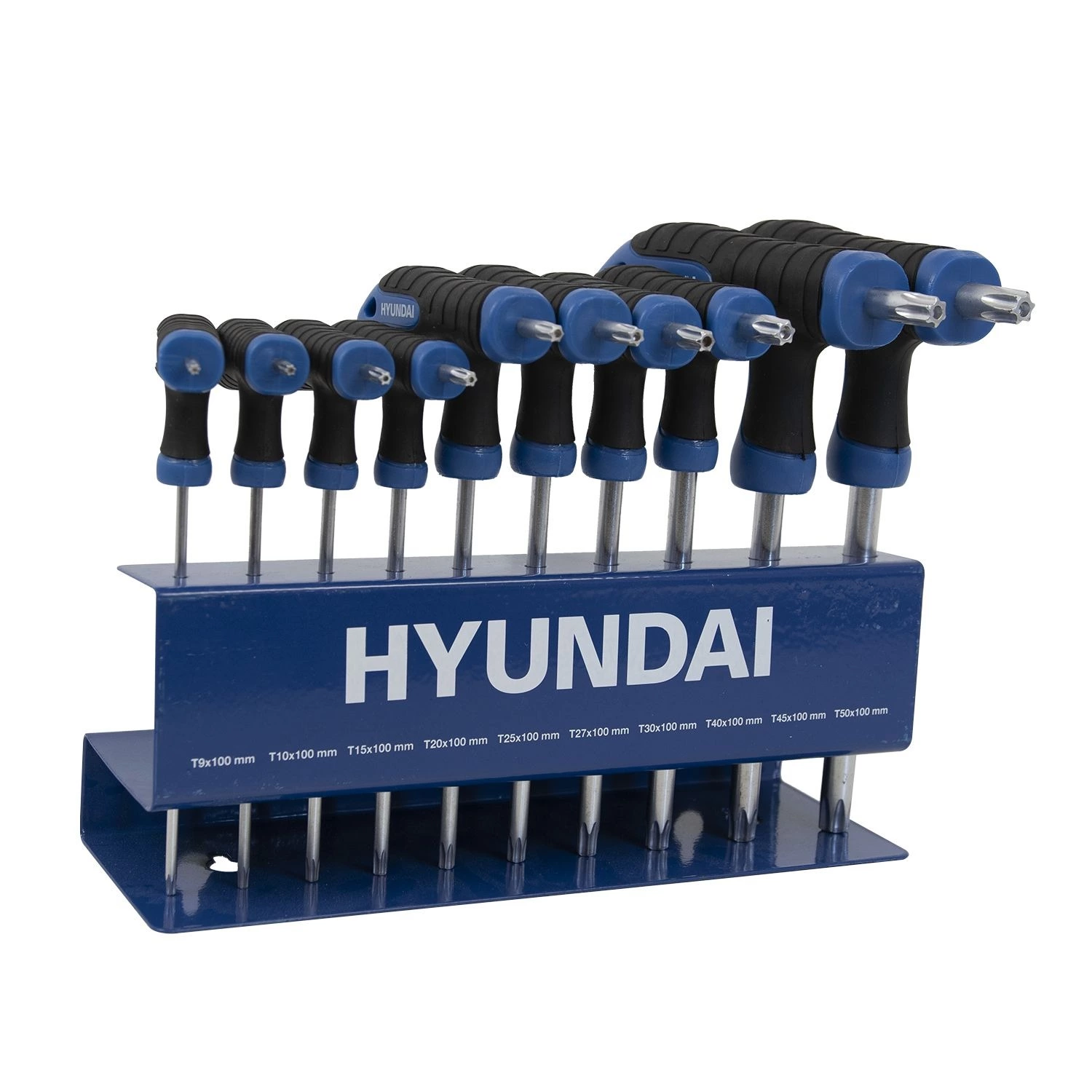 Hyundai 59527 T-greep Schroevendraaierset Torx- 10-delig