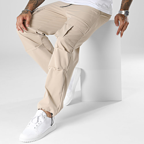 Pantalon Parachute Beige