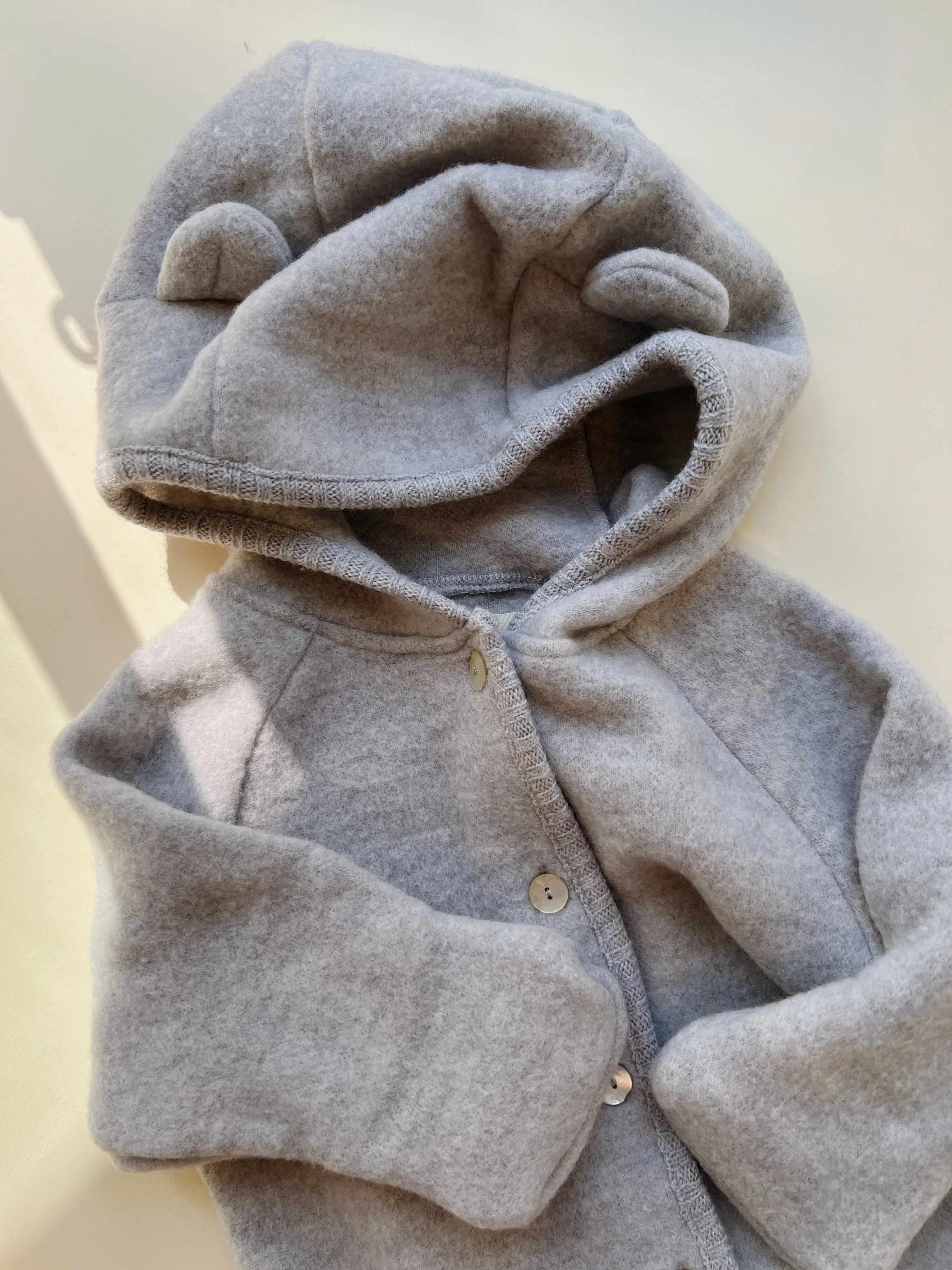 saga køredragt - grey melange - 2Y