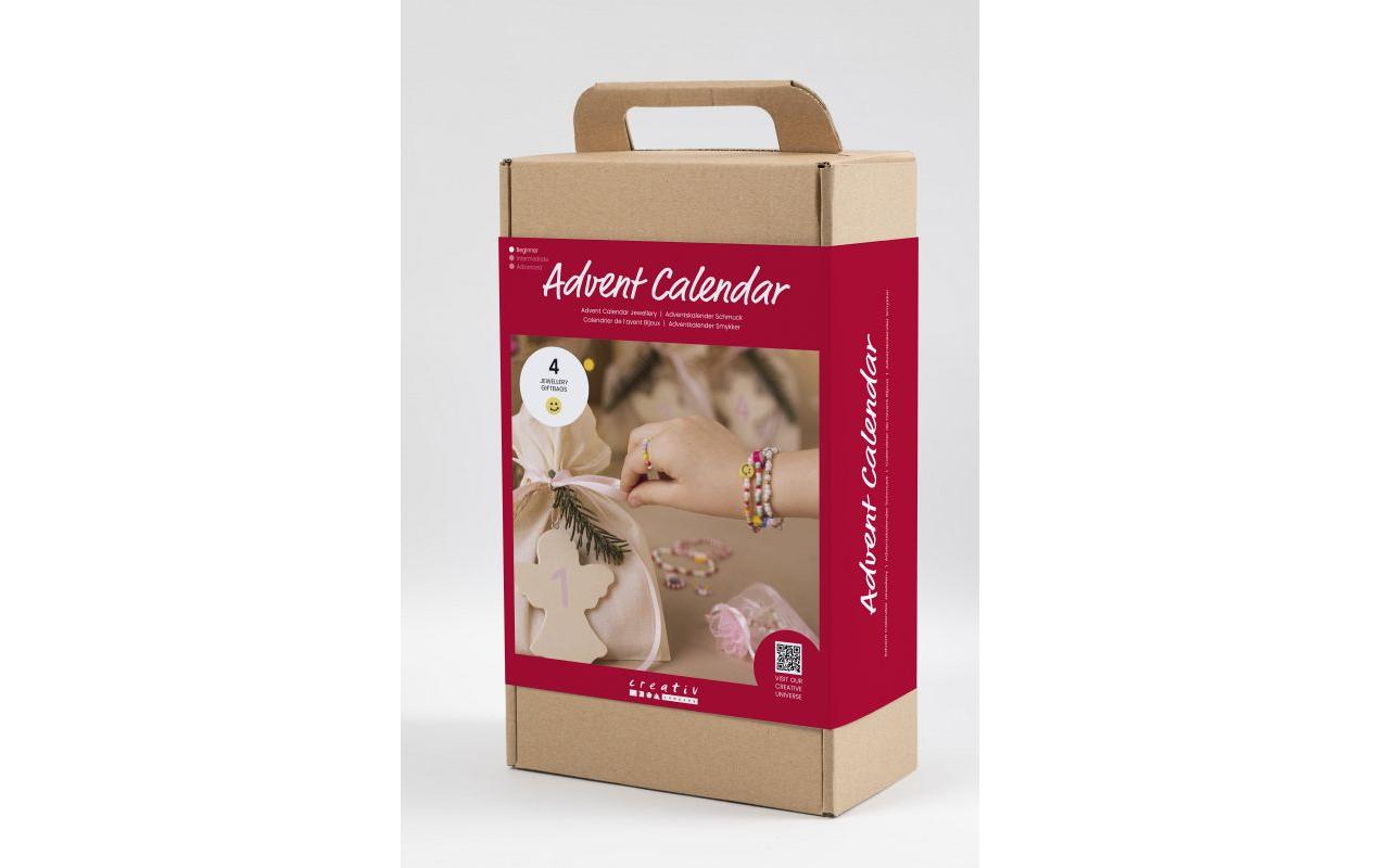 Adventskalender Bastelset Schmuck, 4 StückAdventskalender mit neuen Bastelprojekten