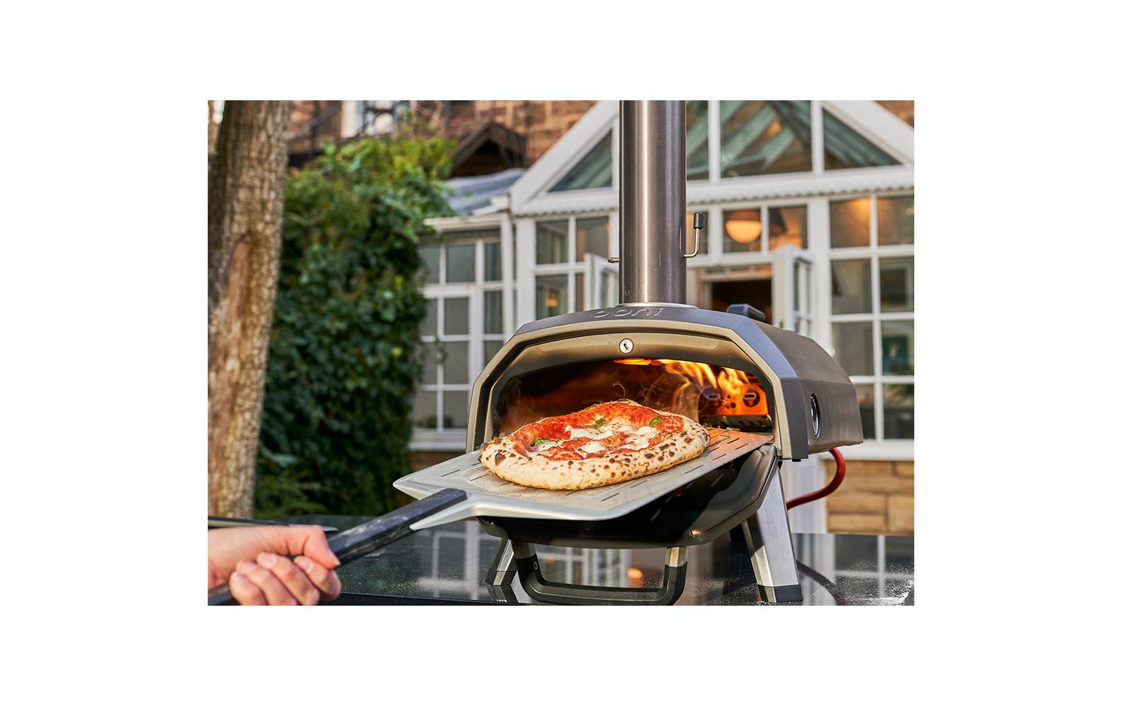 Pizzaofen Karu 2 / schwarz<br>Multi-Brennstoff-Outdoor-Pizzaofen