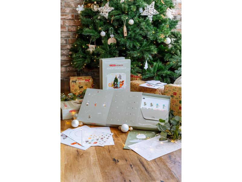 STABILO Adventskalender Familie Adventskalender zum Selbermachen