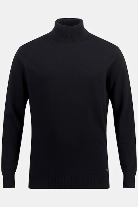 Rollkragenpullover, Feinstrick