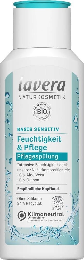 LAVERA Spülung basis sensitiv Feuchtigkeit & Pflege Fl 200 ml