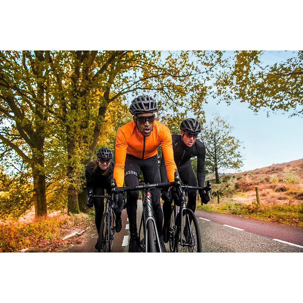 FUTURUM 4 SEASONS PRO Fietsjack Fluo Oranje Heren