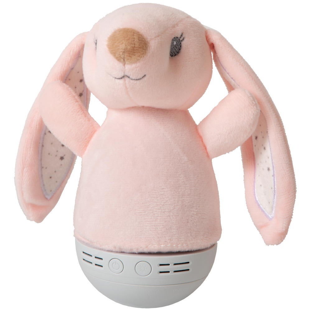 LED oplaadbare tafellamp Dolly in roze en grijs 3W 20lm