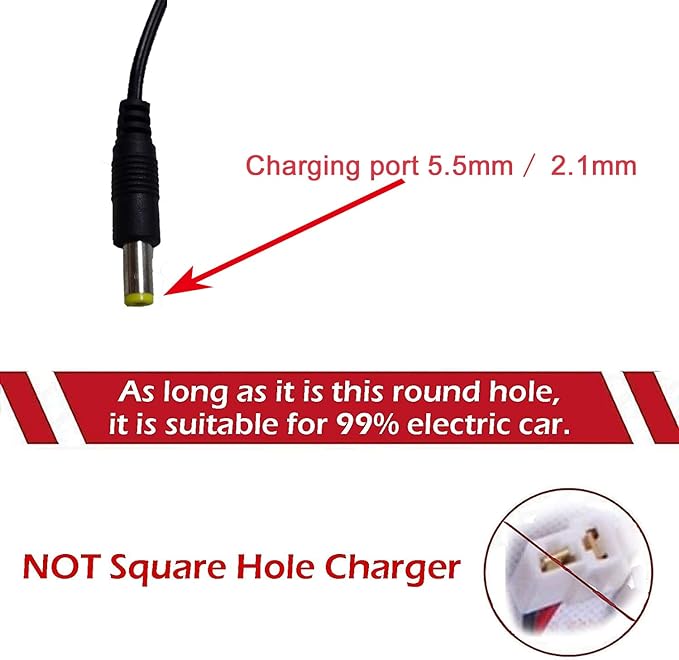 6V Battery Charger for Kids Ride On Toys car 6 Volt Battery Charger for Best Choice Products Hello Kitty SUV Kid Trax Toddler Quad Kidzone Bumper Car Electric Toys Charger
