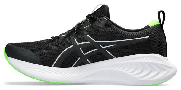 Chaussures Running Asics Gel-Cumulus 25 Lite-Show Noir/Blanc/Vert Femme