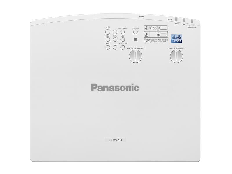 Panasonic Projektor PT-VMZ51 Kompakter und leichter LCD-Laserprojektor