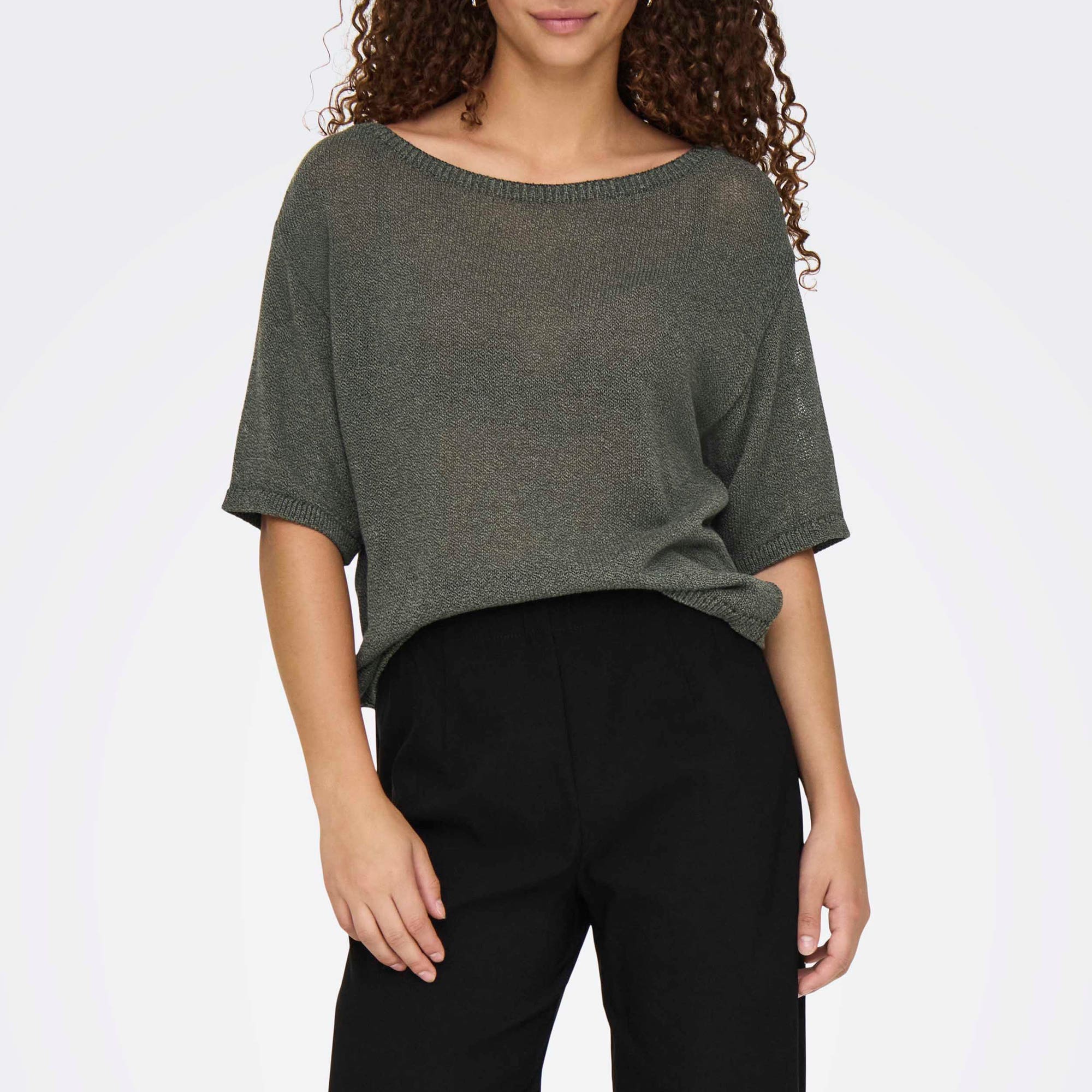T-shirt Femme kaki
