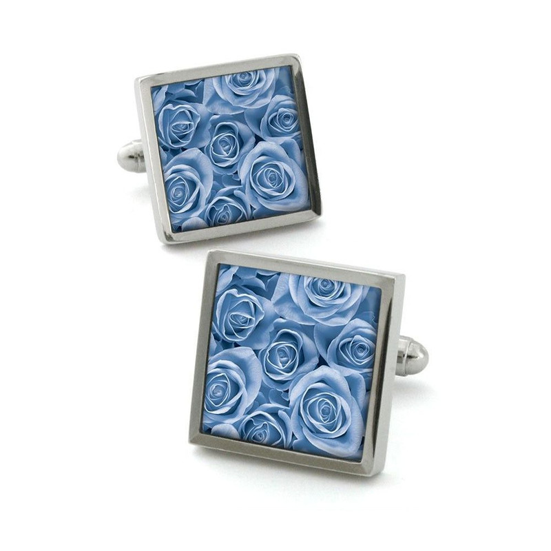 Boutons de manchette, Rose ice blue