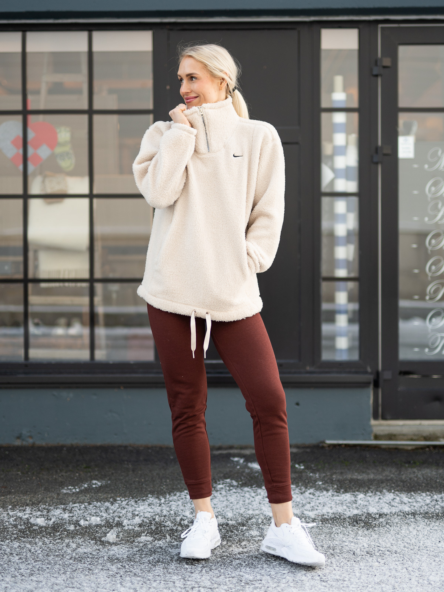 Statement Cozy Top Halfzip