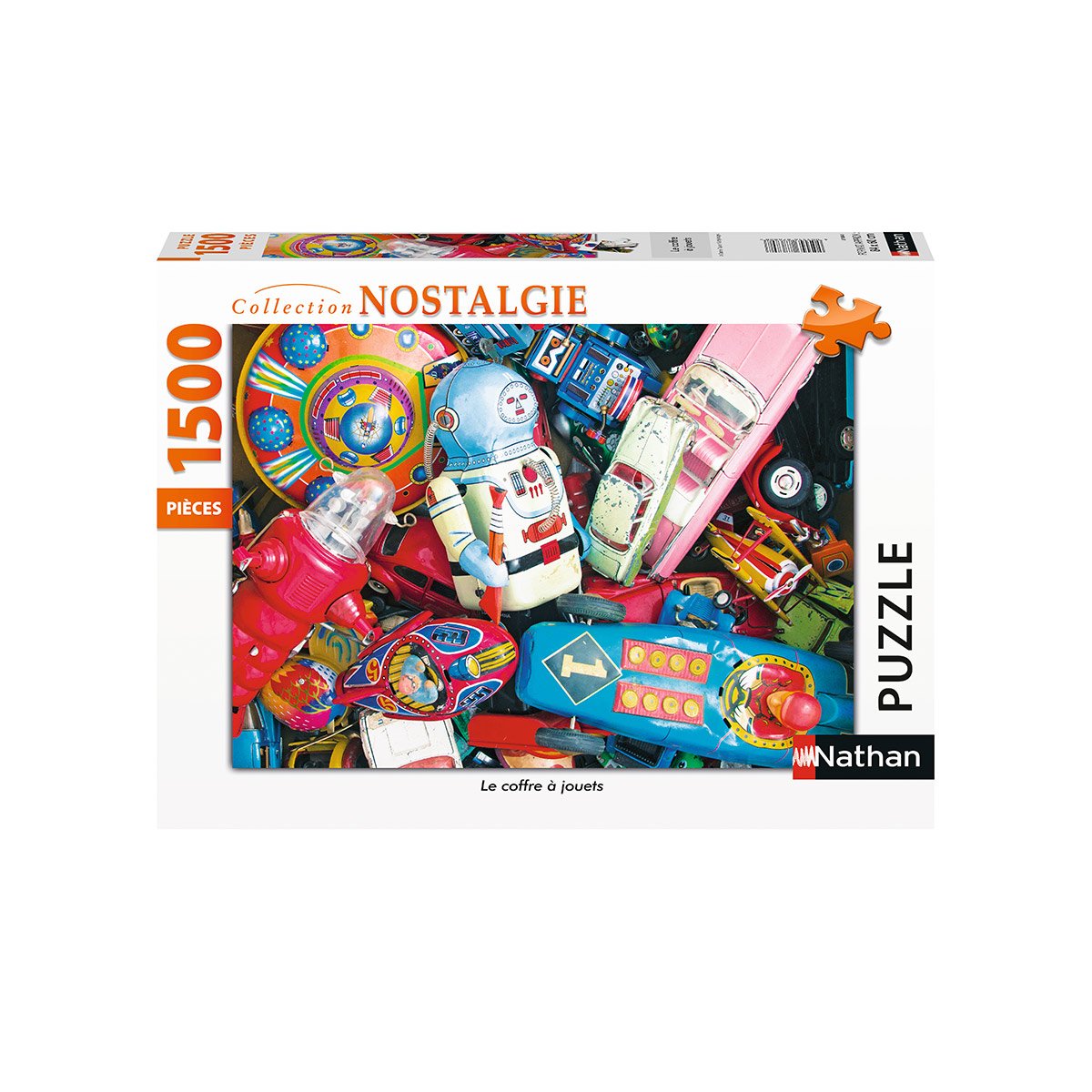 Puzzle Nathan 1500 Pièces - Le Coffre à jouets