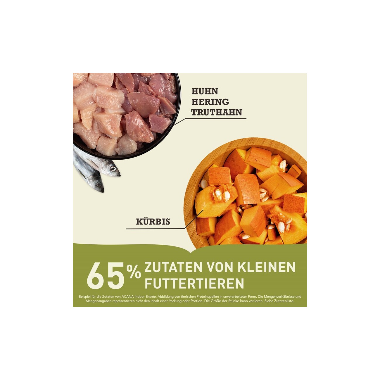 ACANA Indoor Entrée mit Huhn, Truthahn und Hering 4,5 kg