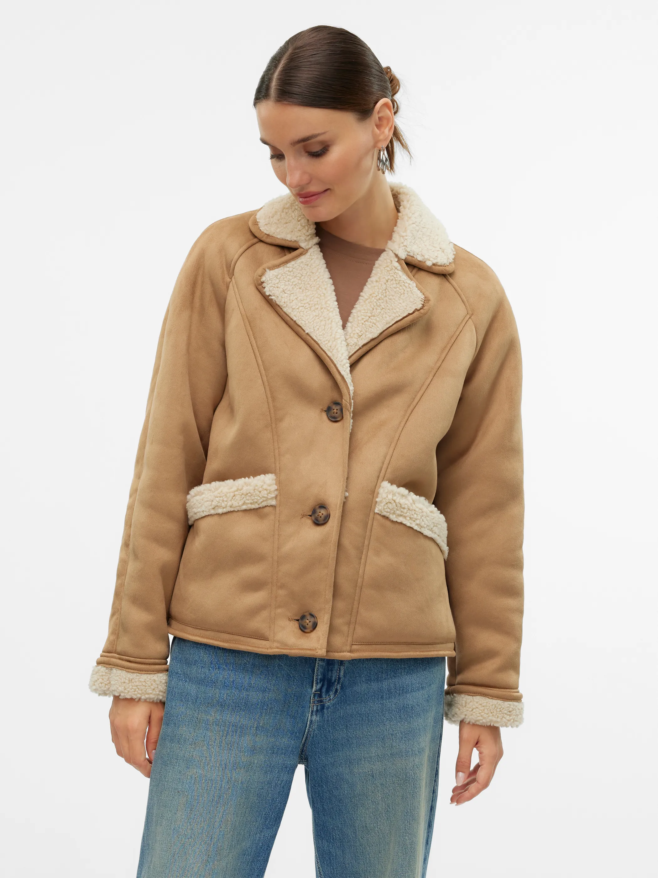 Vero Moda VMELLA SHERLING JACKET Jacke