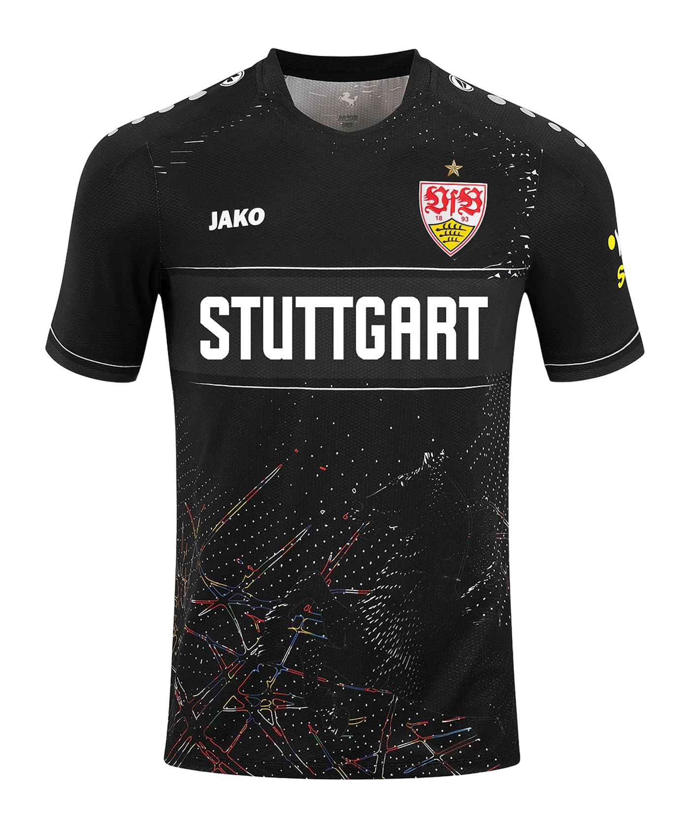 JAKO VfB Stuttgart Trikot 3rd 2024/2025 Kids Schwarz F800