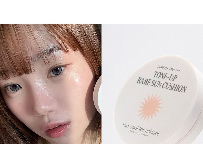 te cool voor school - Tone-Up Bare Sun Cushion