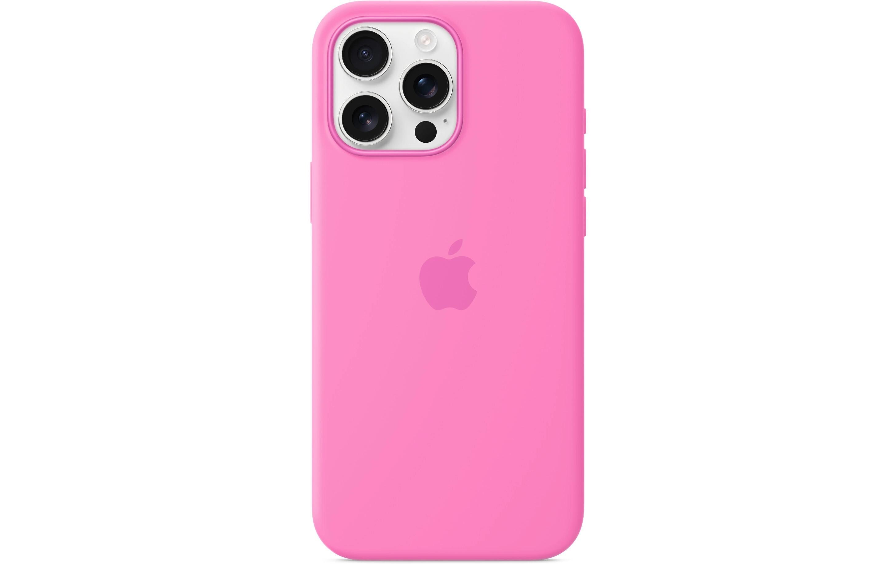 Silicone Case mit MagSafe iPhone 16 Pro Max PeonySilikon-Backcover mit «MagSafe» für das Apple iPhone 16 Pro Max