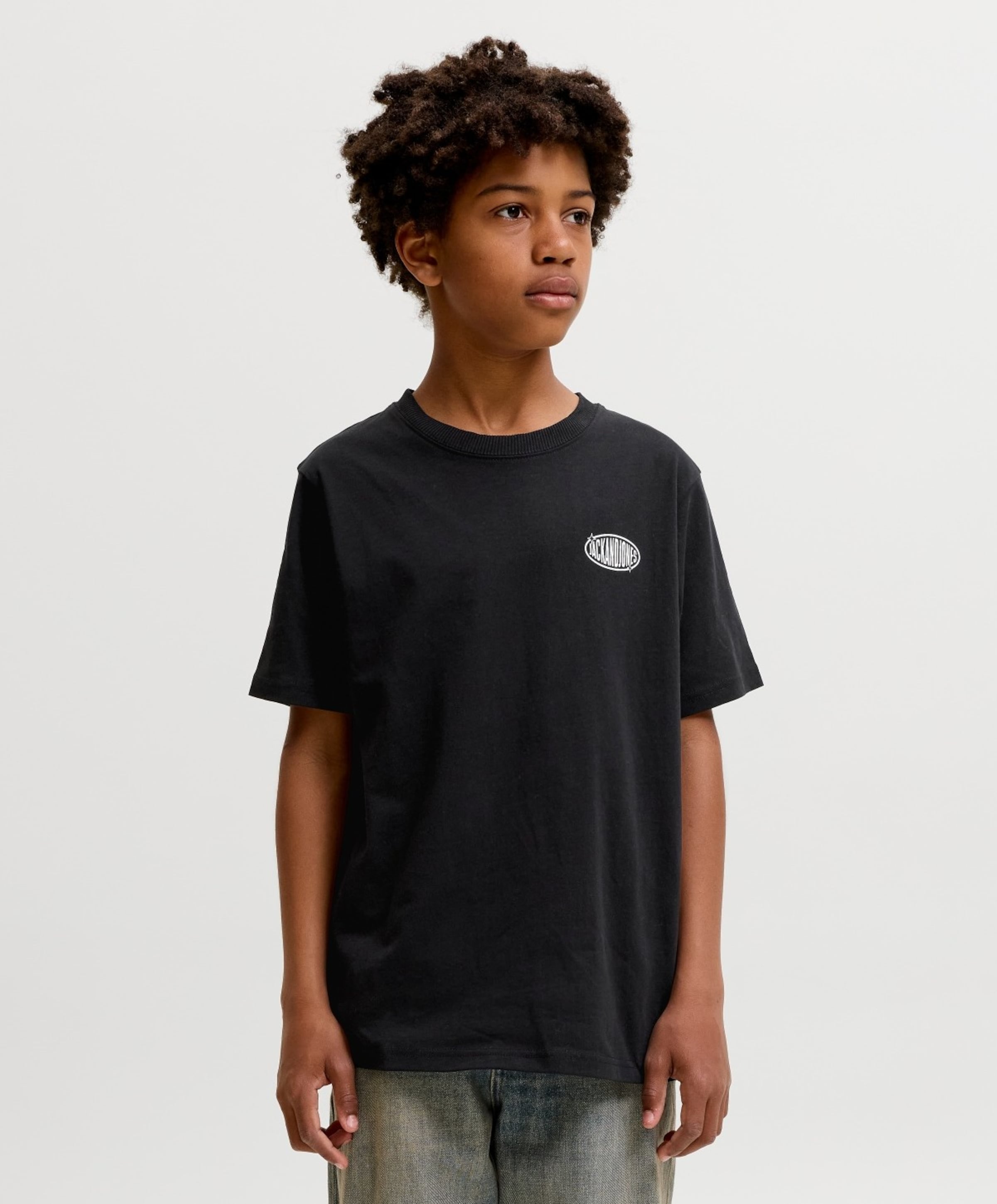 Jack & Jones Jongens T-shirt zwart