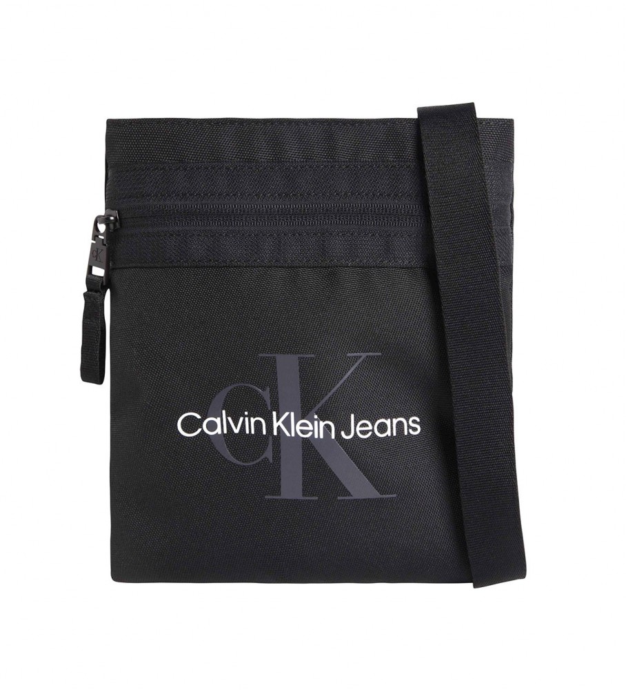 Calça jeans Calvin Klein Bandolera Sport Essentials Flatpack tamanho 18 M preta